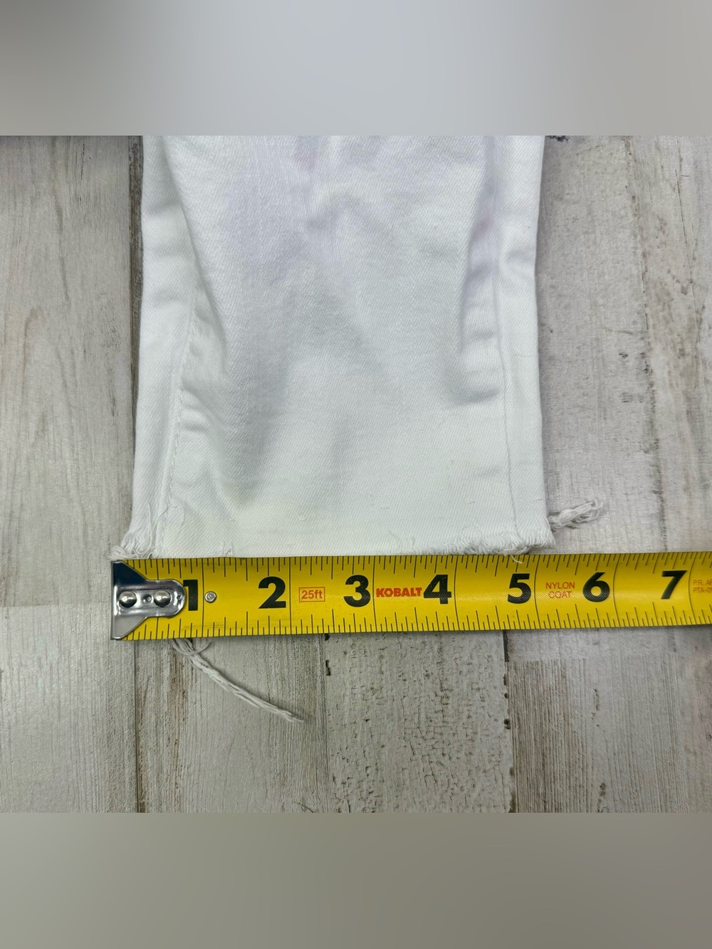 Judy Blue Jeans Womens 15/32 White Mid Rise Skinny Fit Stretchy Waist - Picture 8 of 12